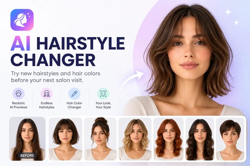 hair AI generated